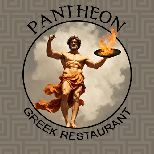 Pantheon Authentic Greek Restaurant logo